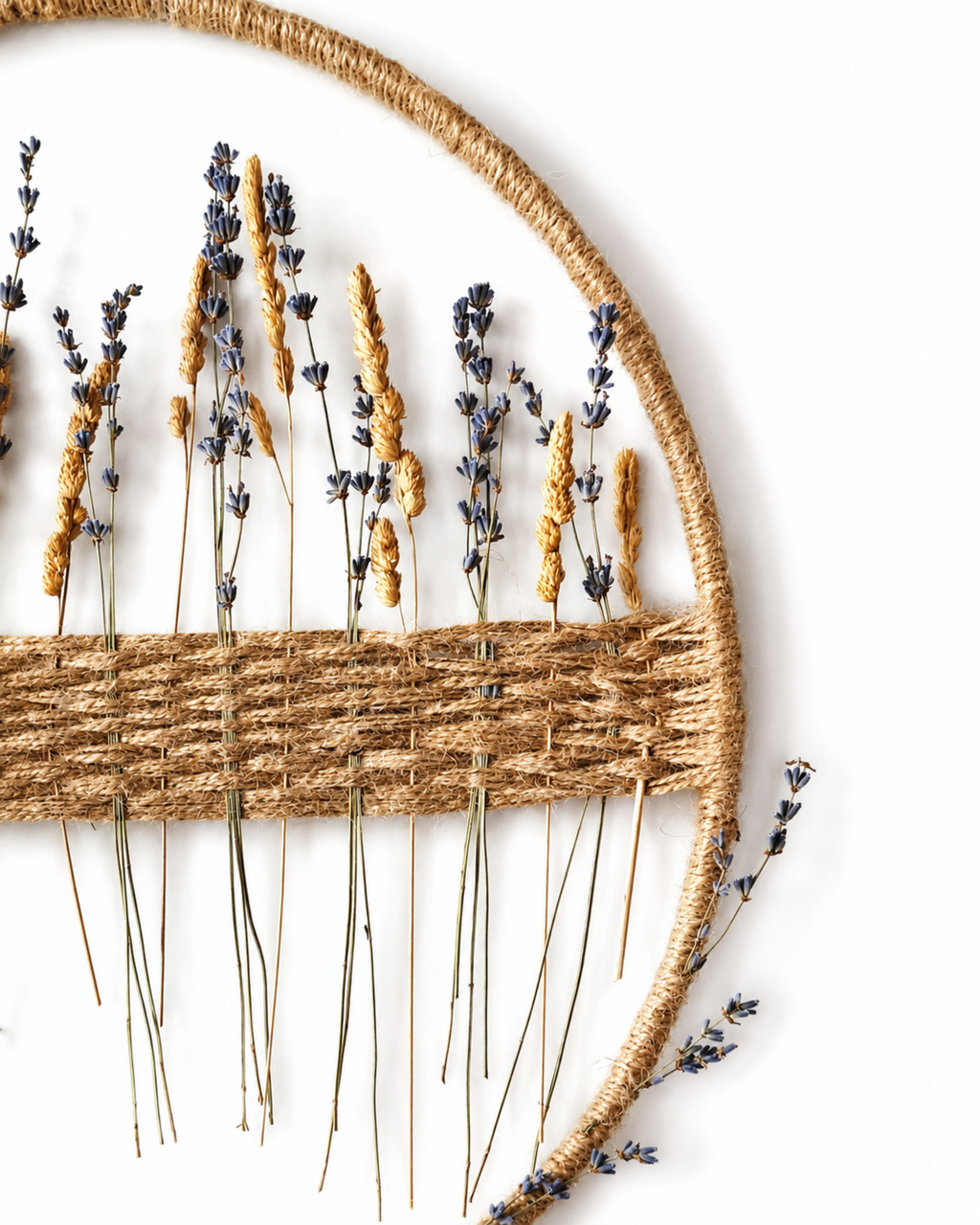 Dried Flower Wall Hanging