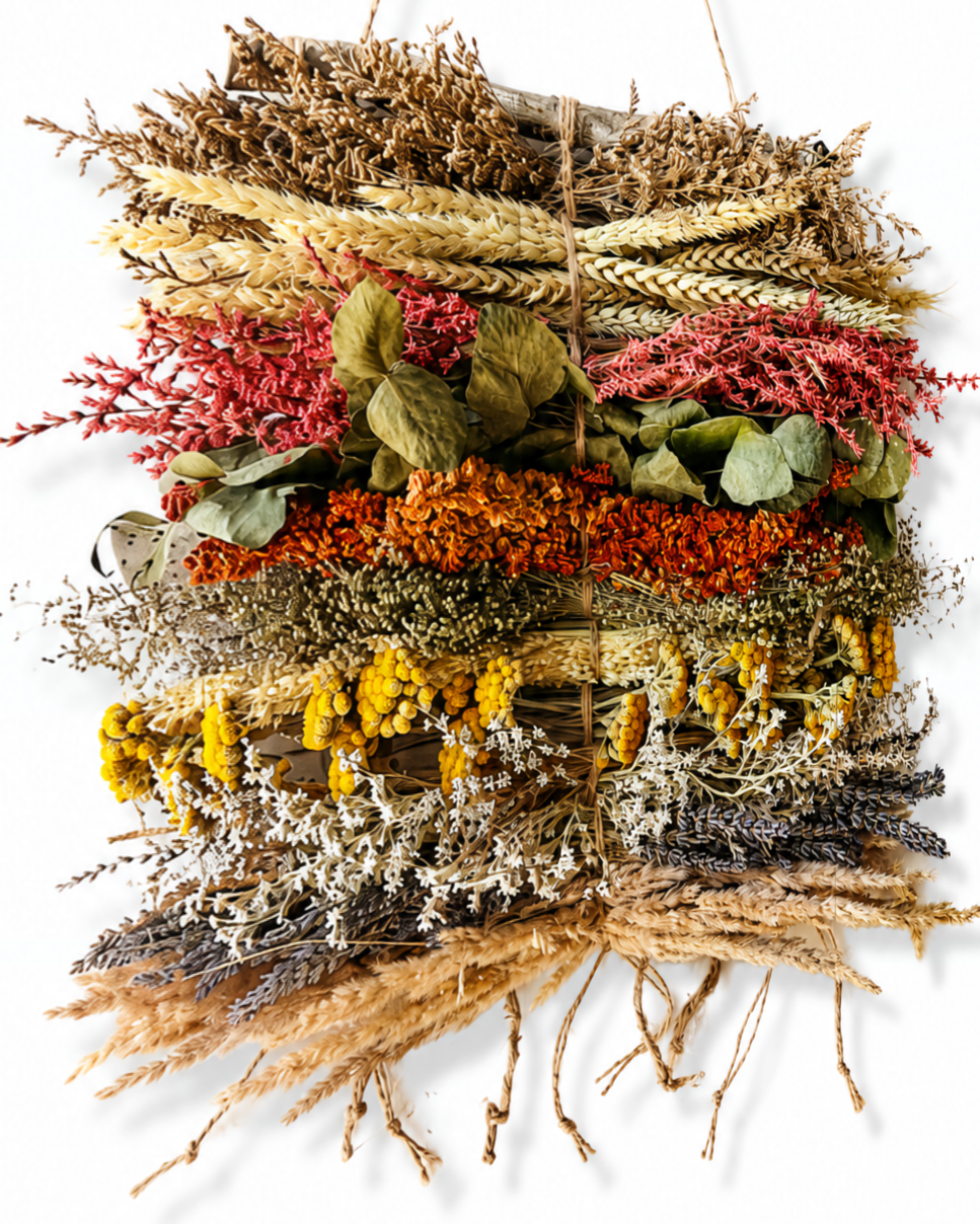 Dried Flower Wall Hanging