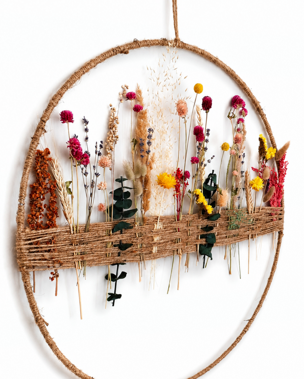 Dried Flower Wall Decor
