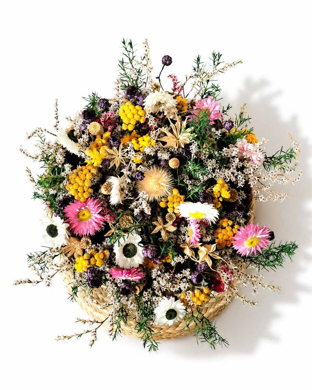 Wildflower Basket Decor