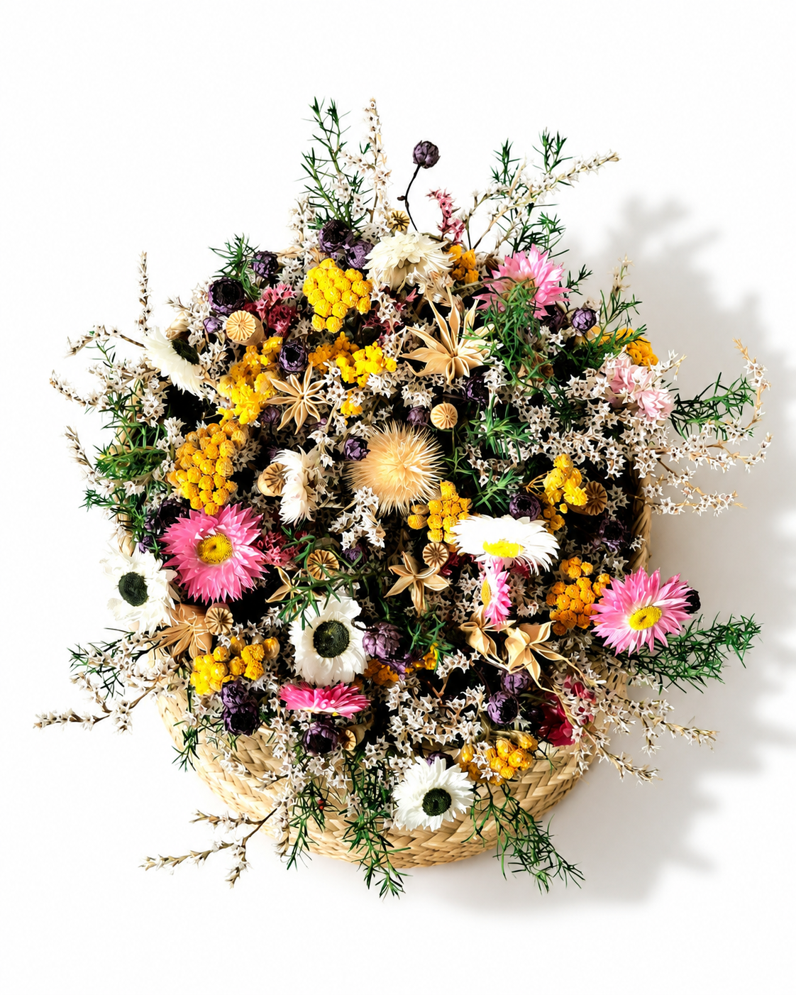 Wildflower Basket Decor