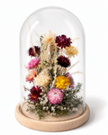 Dried Flower Glass Dome