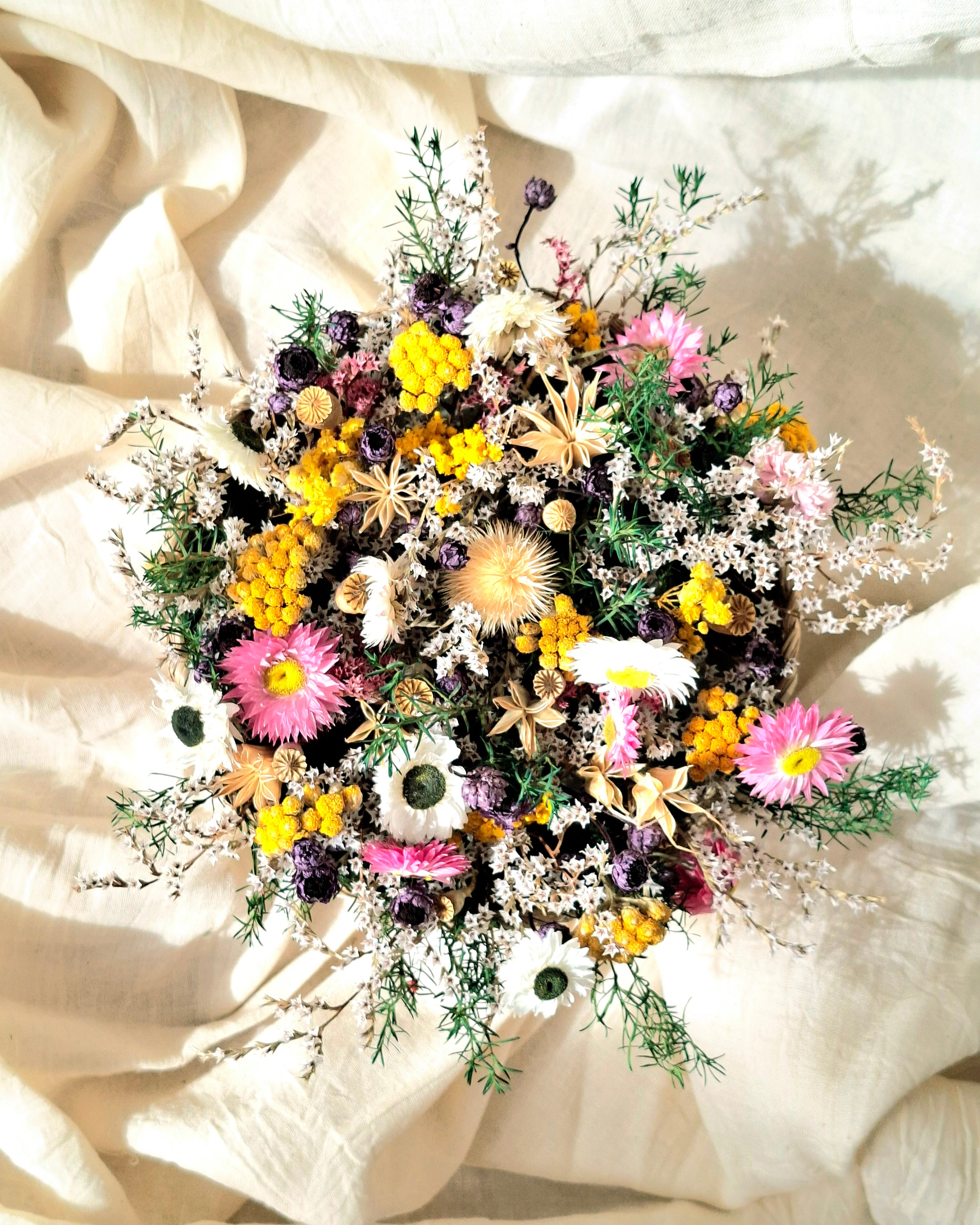 Wildflower Basket Decor
