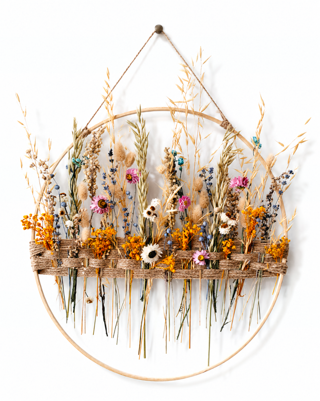 Dried Flower Wall Decor