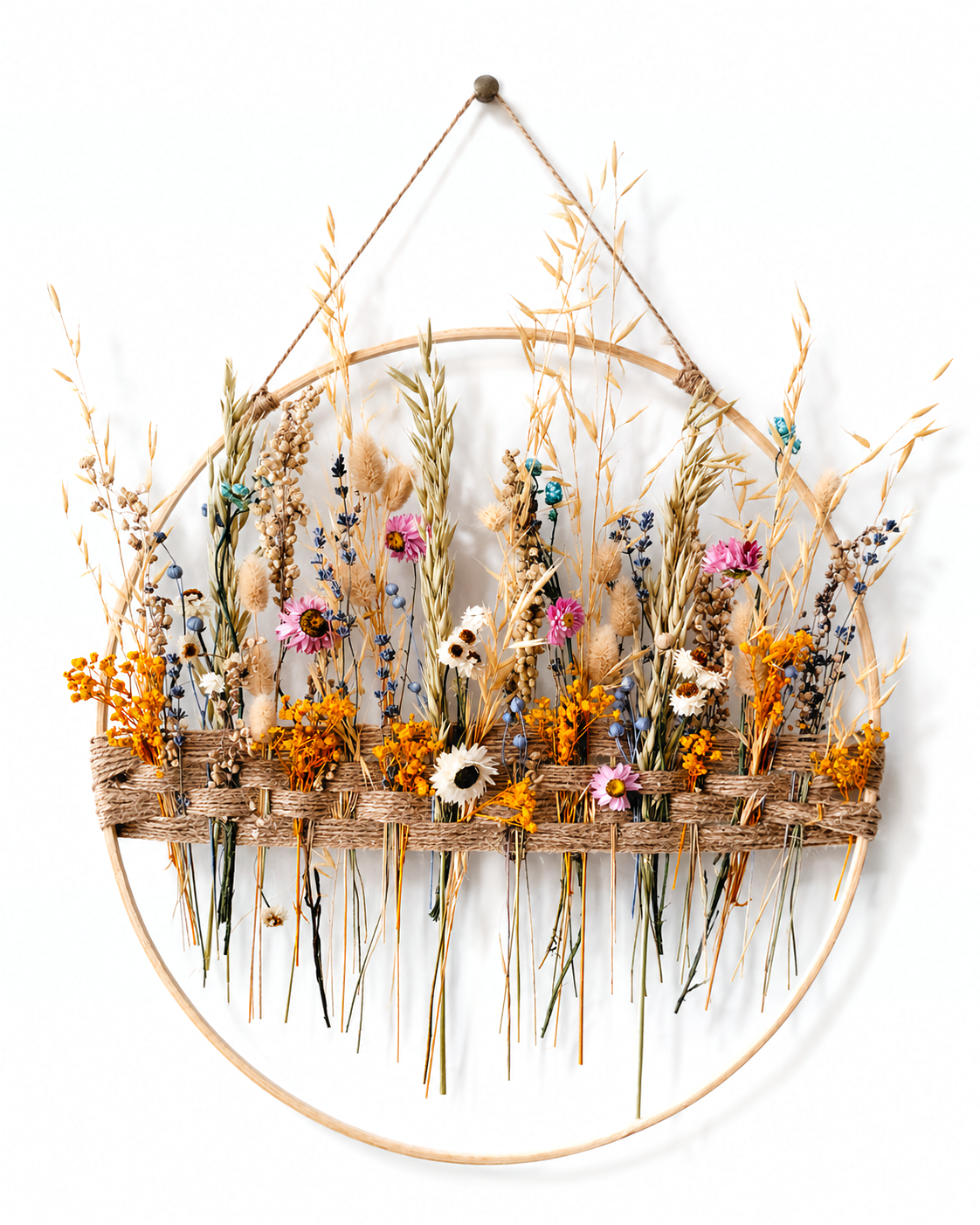 Dried Flower Wall Decor