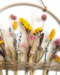 Floral Hoop Wall Hanging