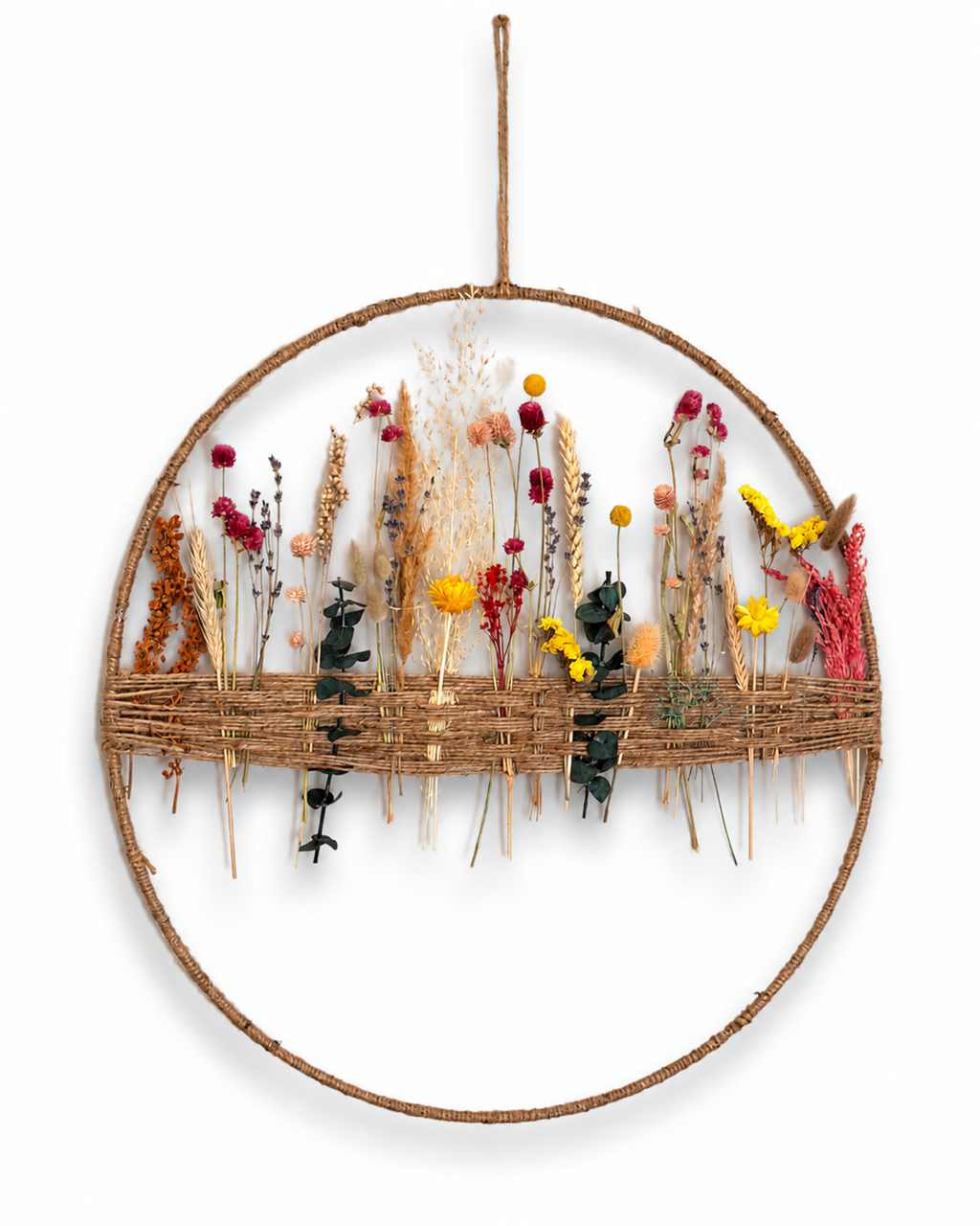 Dried Flower Wall Decor