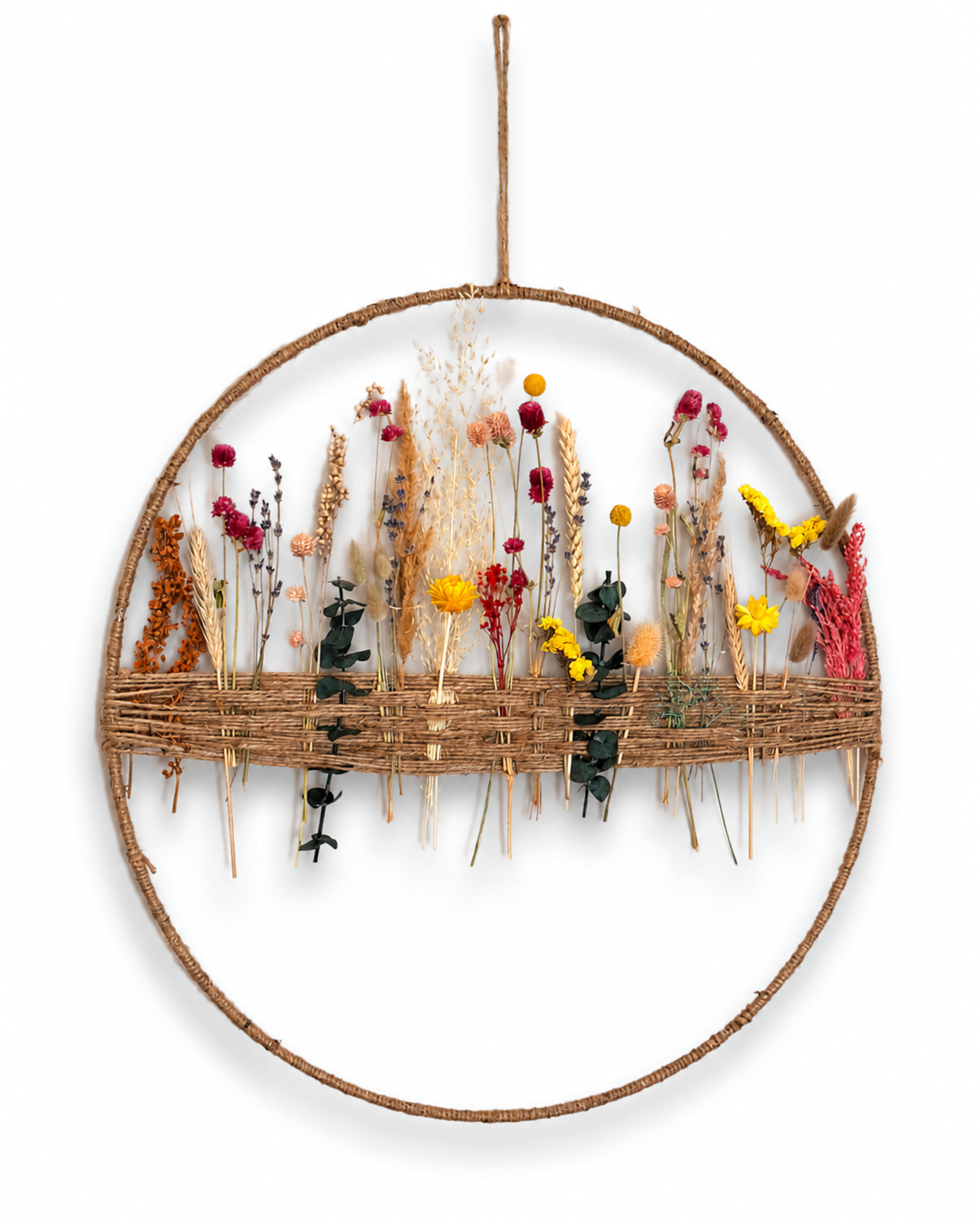 Dried Flower Wall Decor