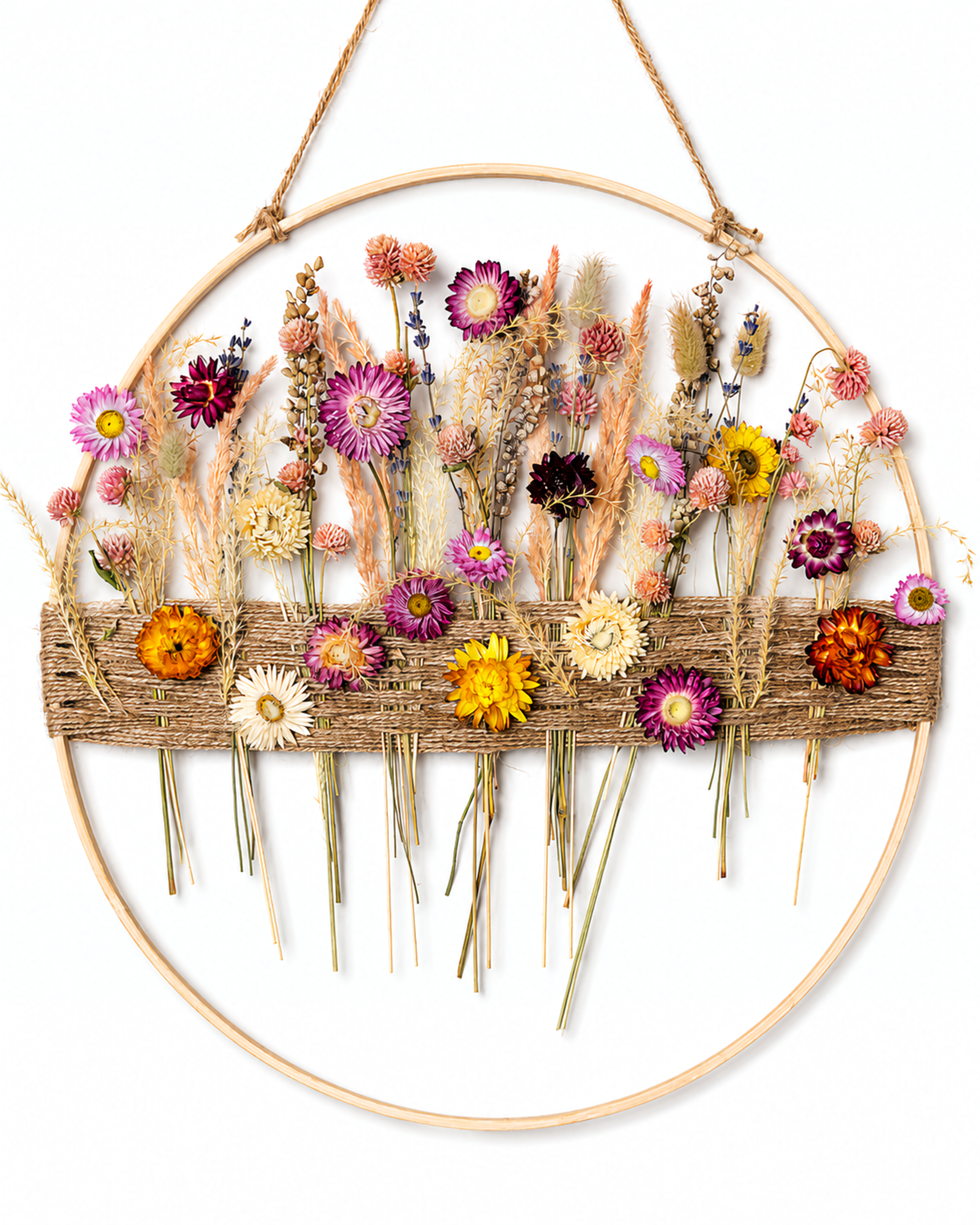 Dried Flower Wall Hanging