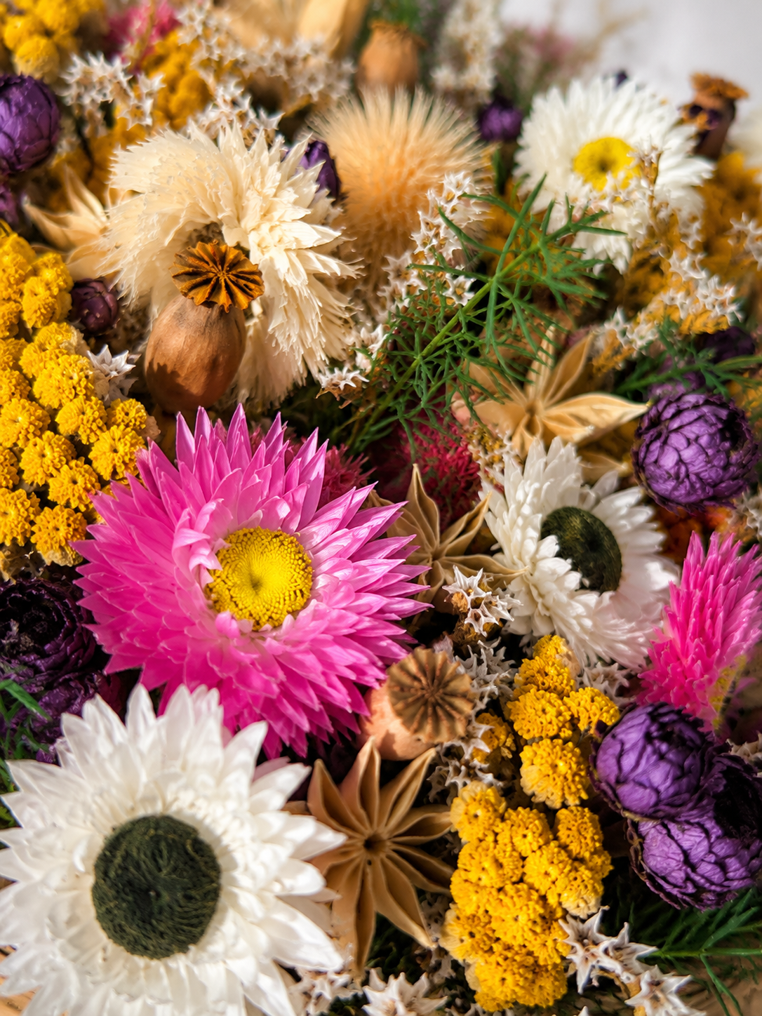 Wildflower Basket Decor