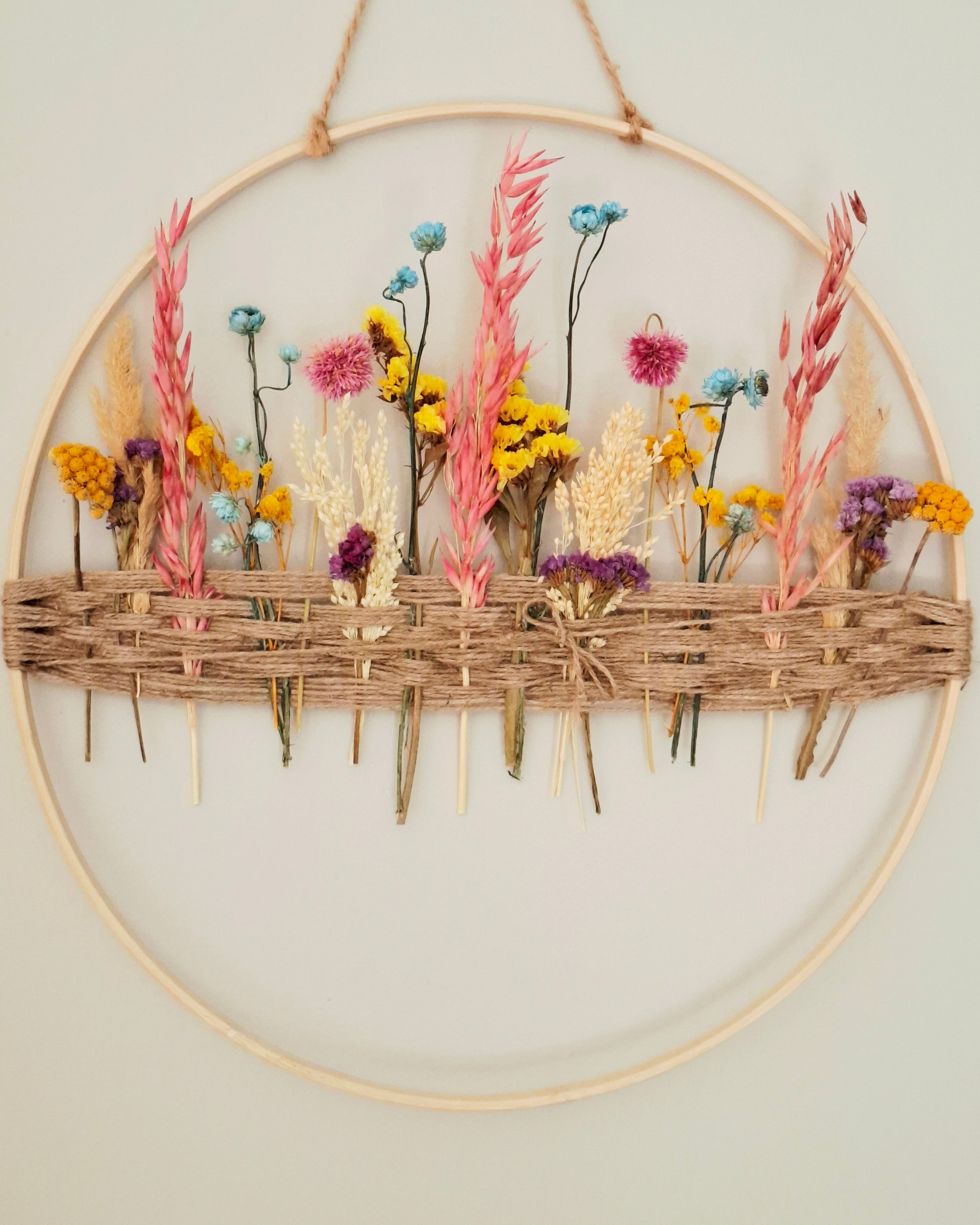 Dried Flower Wall Decor