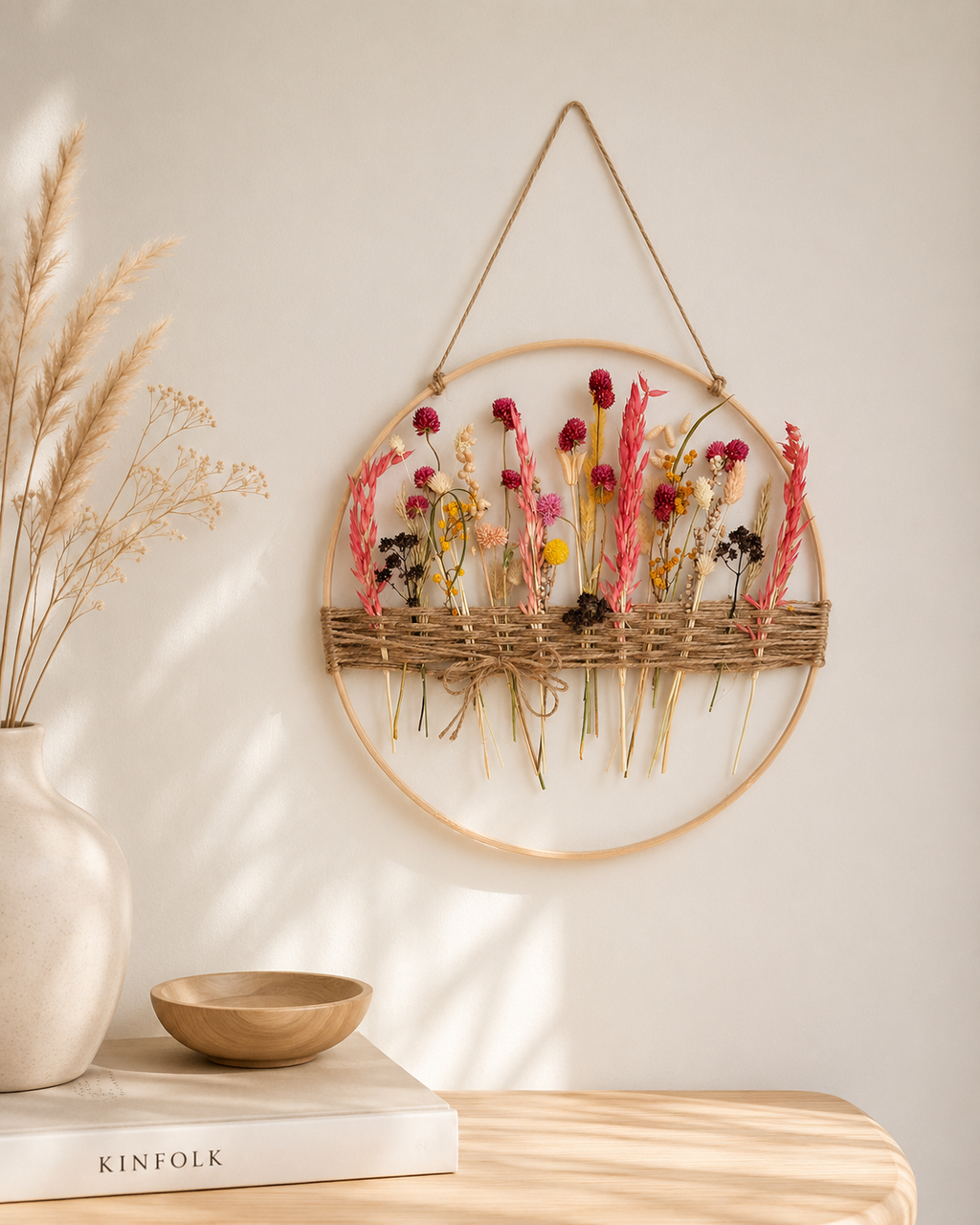 Handmade Botanical Wall Hanging