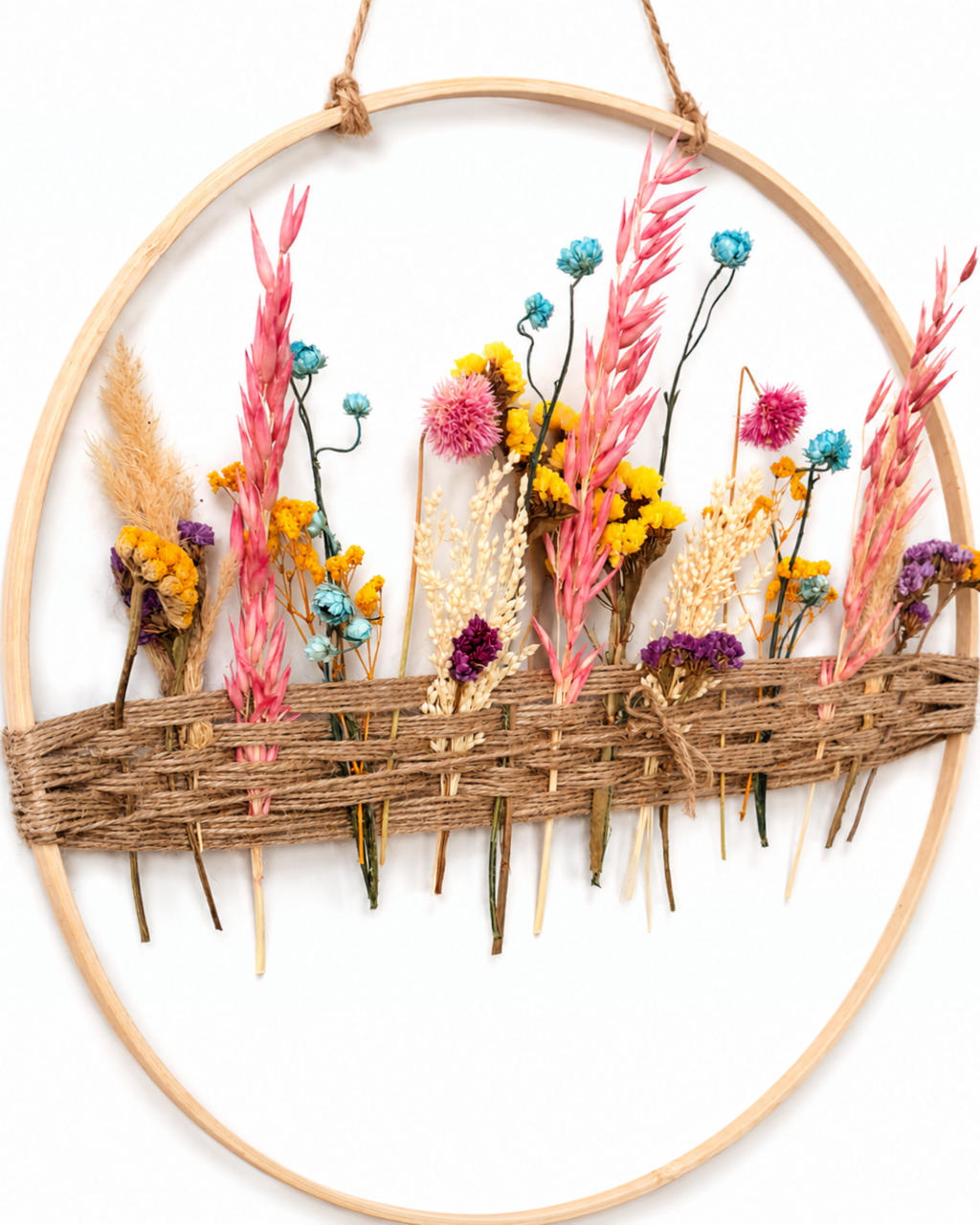 Dried Flower Wall Decor