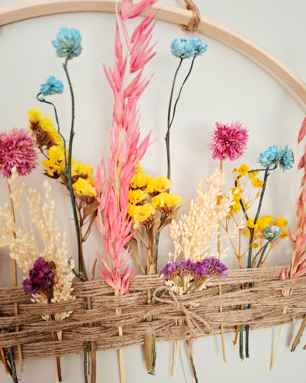 Dried Flower Wall Decor