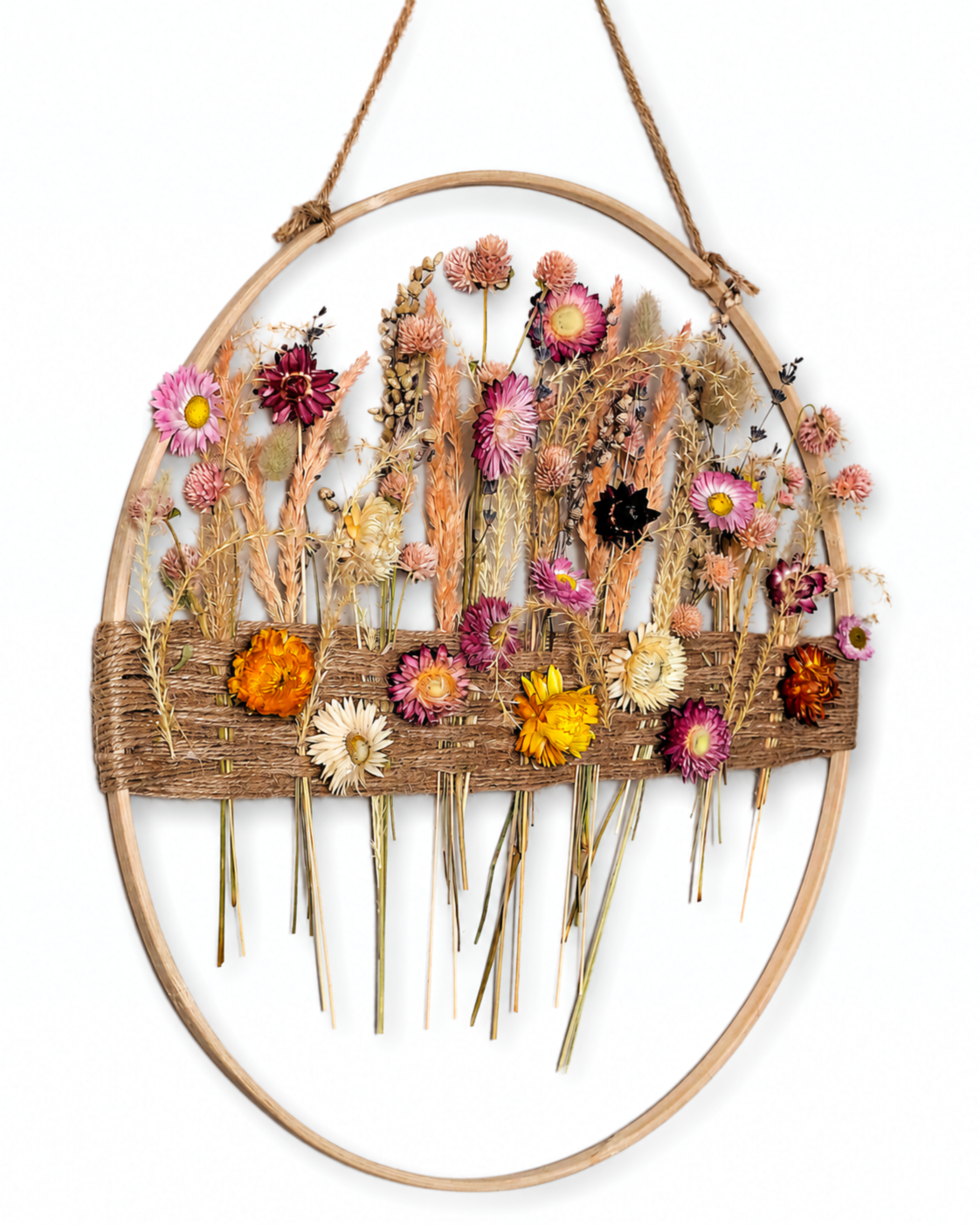 Dried Flower Wall Hanging